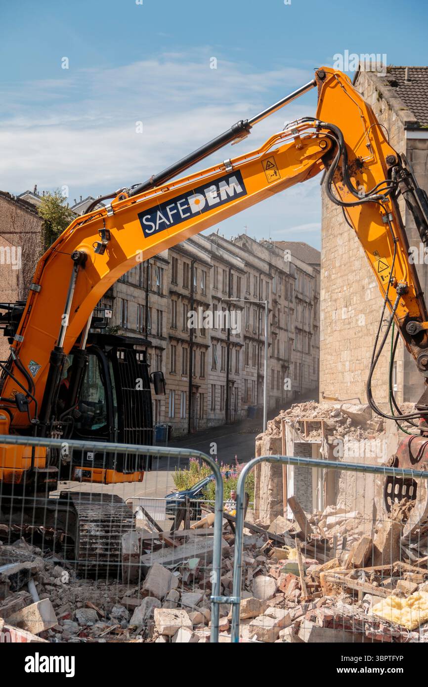 Abriss Paisley Well, 8. Juli 2025 Stockfoto
