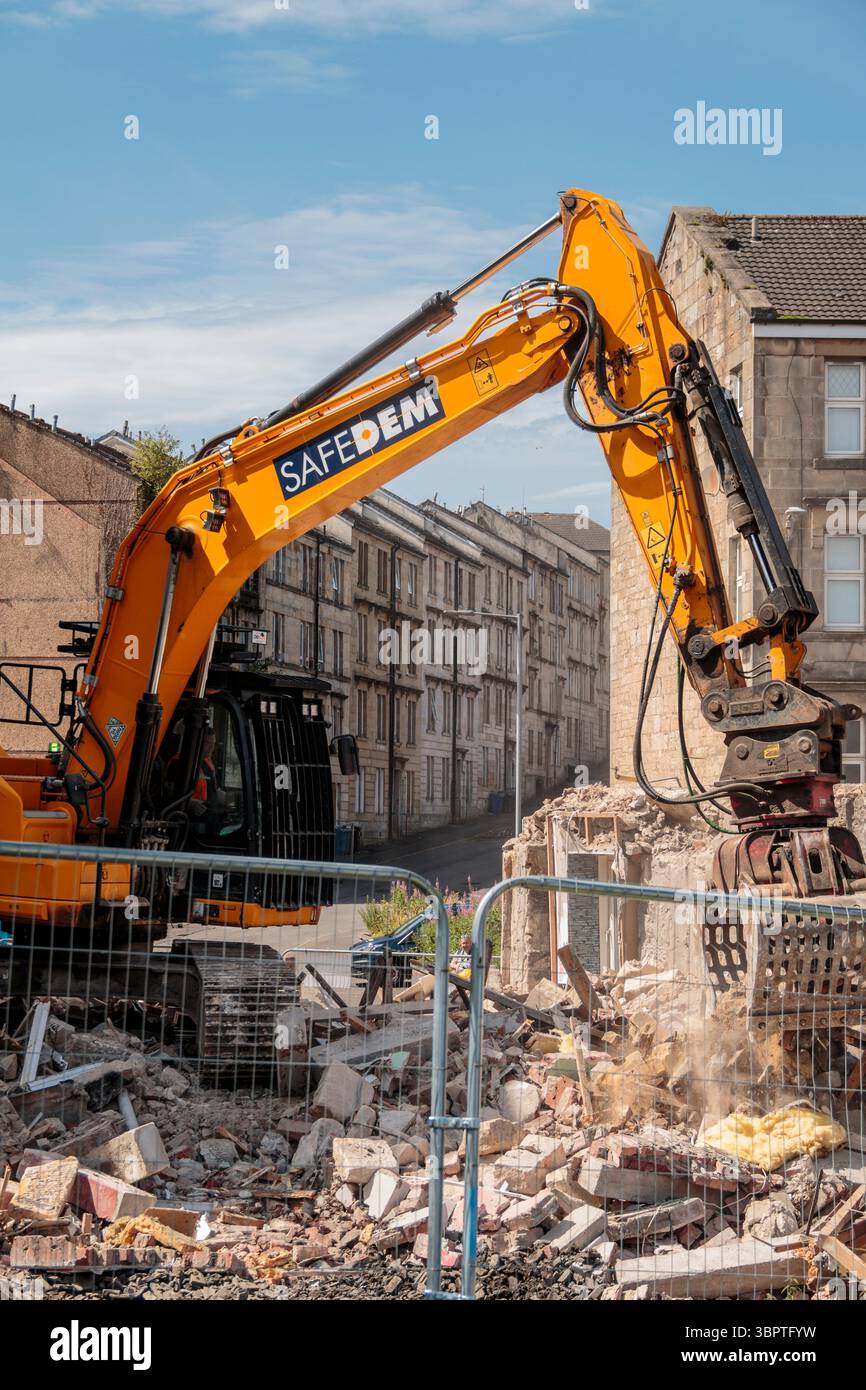 Abriss Paisley Well, 8. Juli 2025 Stockfoto