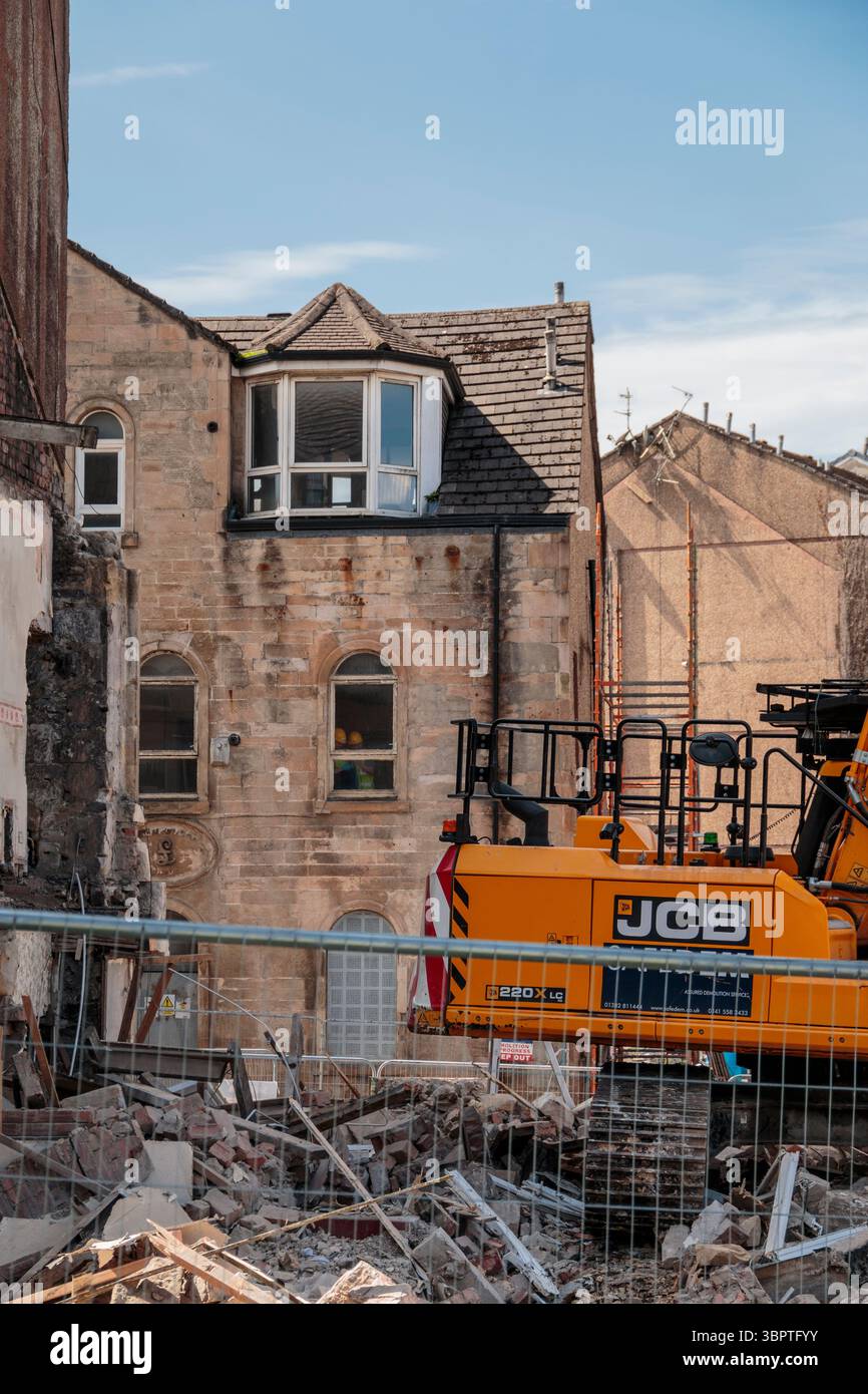 Abriss Paisley Well, 8. Juli 2025 Stockfoto