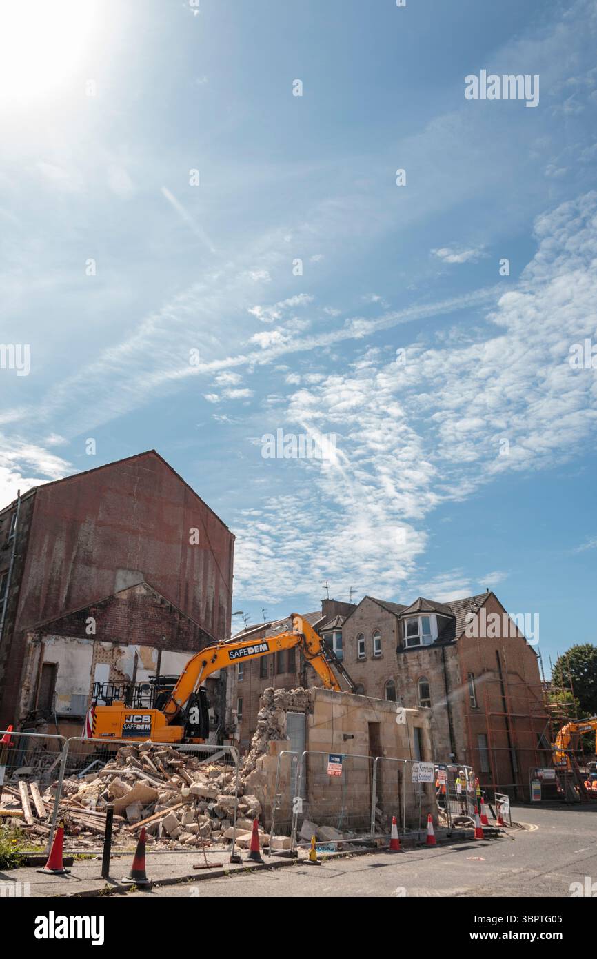Abriss Paisley Well, 8. Juli 2025 Stockfoto
