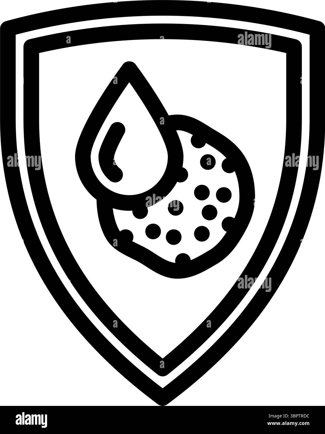 Rostbeständige Linie Symbol Vektor Illustration Stock Vektor