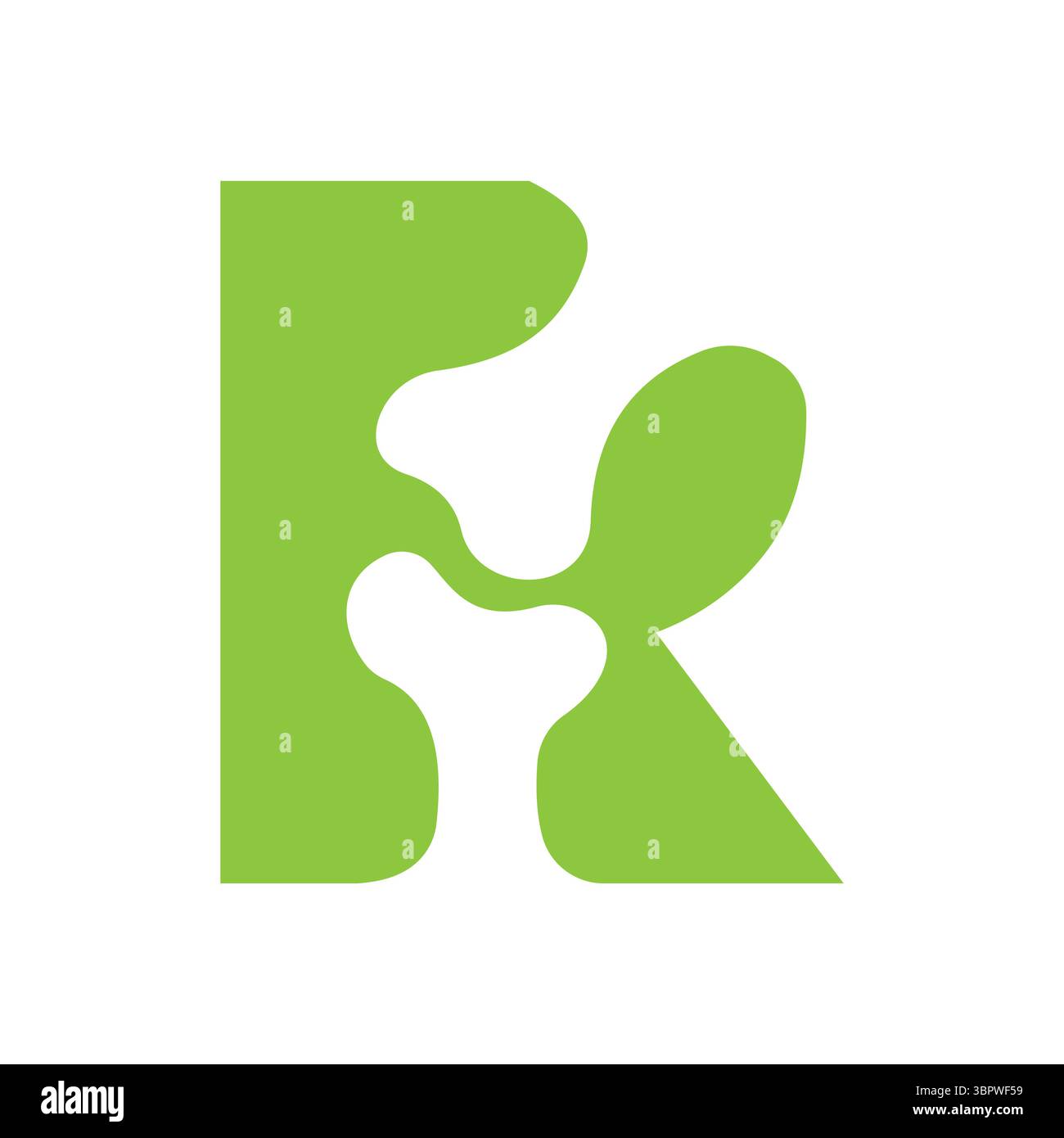 Initial Letter R Orthopädische Gesundheit Knochen Logo Design Vektor Vorlage Stock Vektor