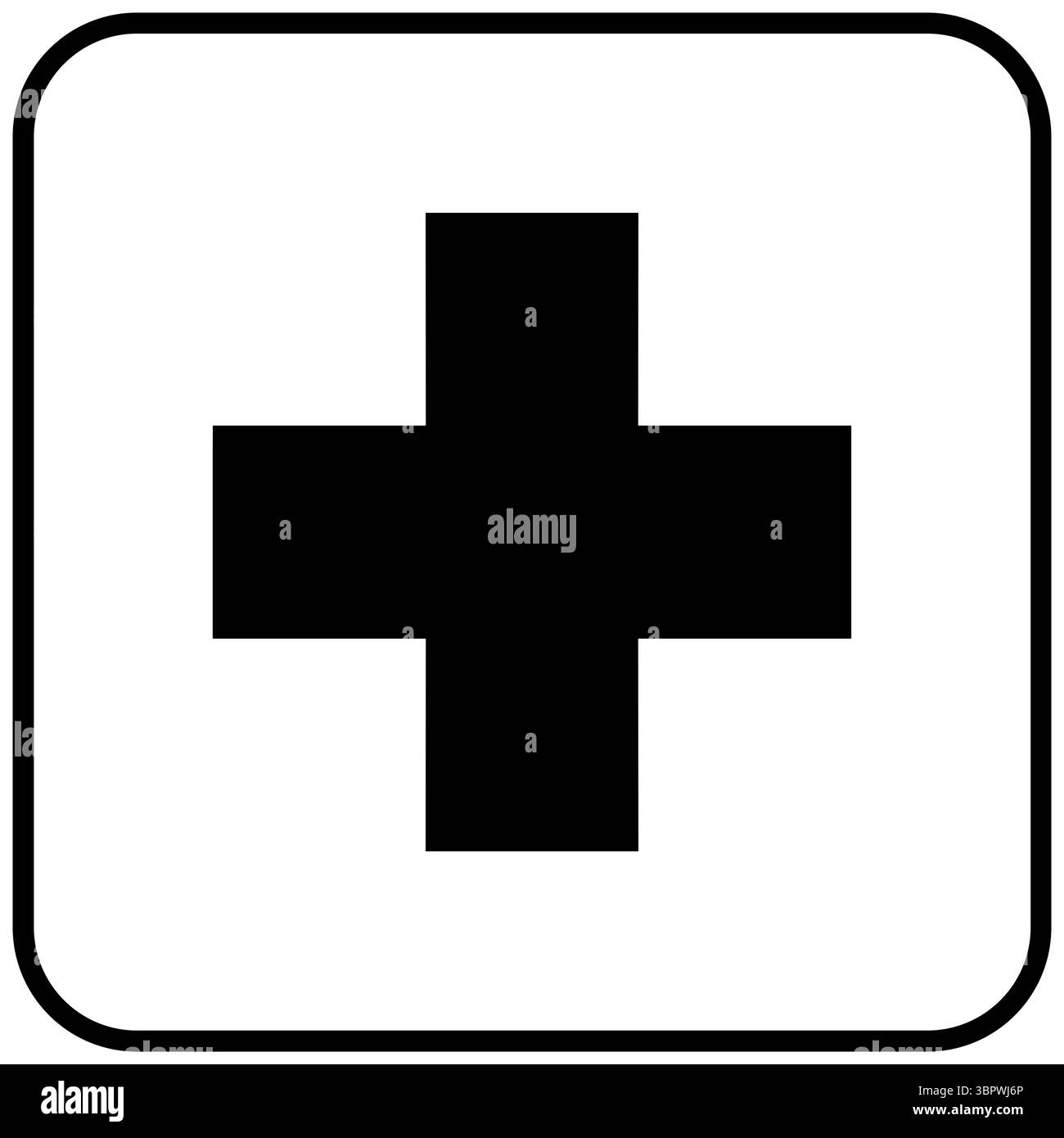Erste-Hilfe-Symbol Stockfoto