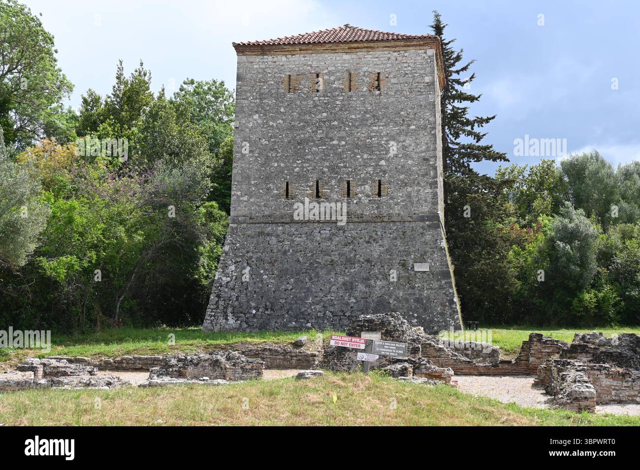 Albanien  Vlorë County Butrint Nationalpark 01 (Teil 1) Stockfoto