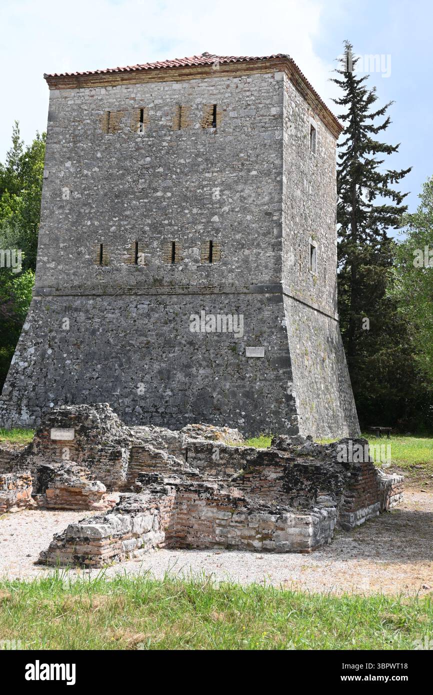 Albanien  Vlorë County Butrint Nationalpark 01 (Teil 1) Stockfoto