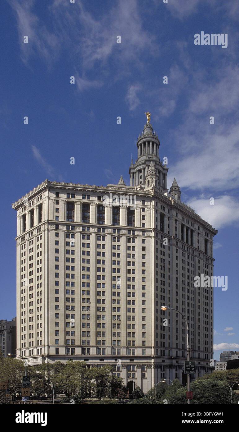David N. Dinkins Municipal Building, Verwaltungsgebäude im Stadtteil Manhattan, New York City, USA Stockfoto