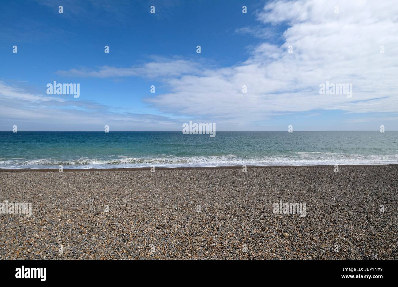 weybourne Shingle Beach, Nord-norfolk, england Stockfoto