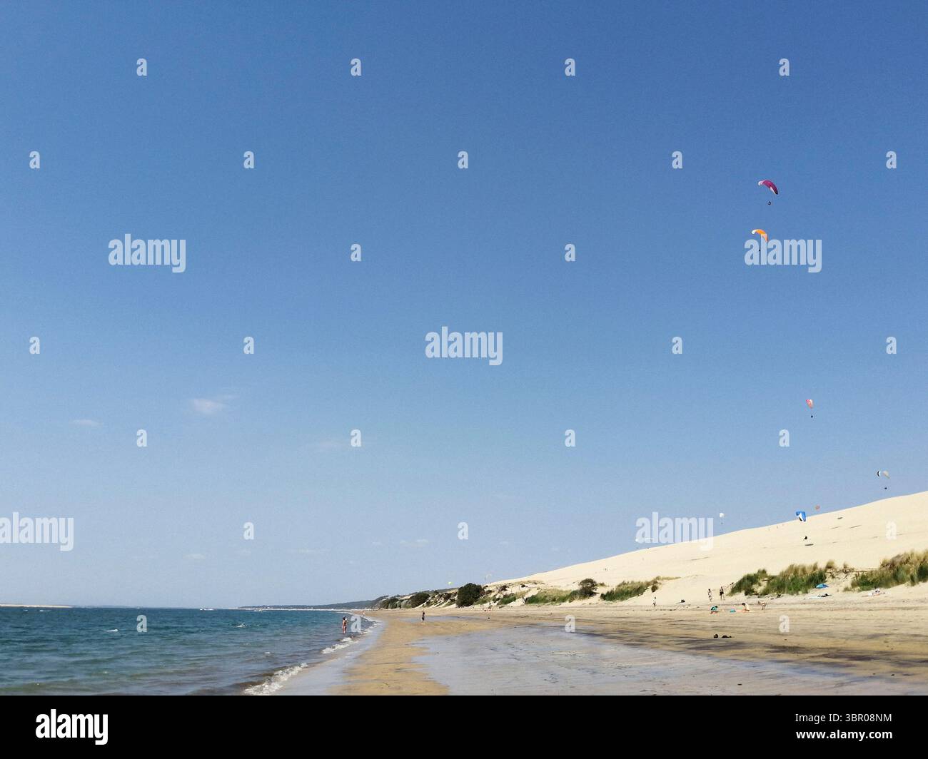Frankreich. Neues Aquitanien. Arcachon. Düne von Pilat Stockfoto