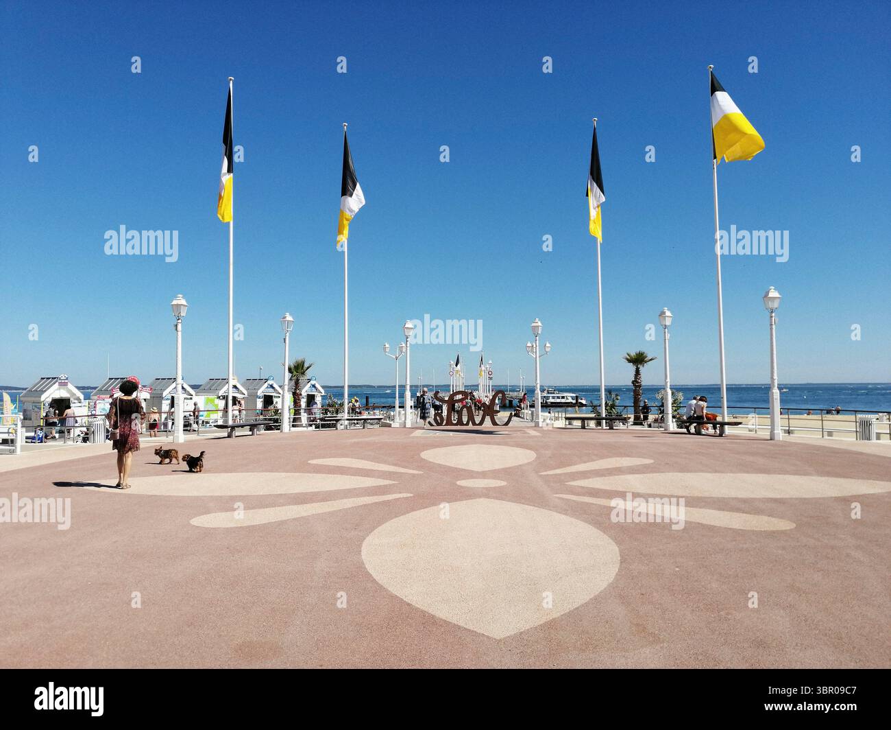 Frankreich. Neues Aquitanien. Arcachon. Düne von Pilat Stockfoto