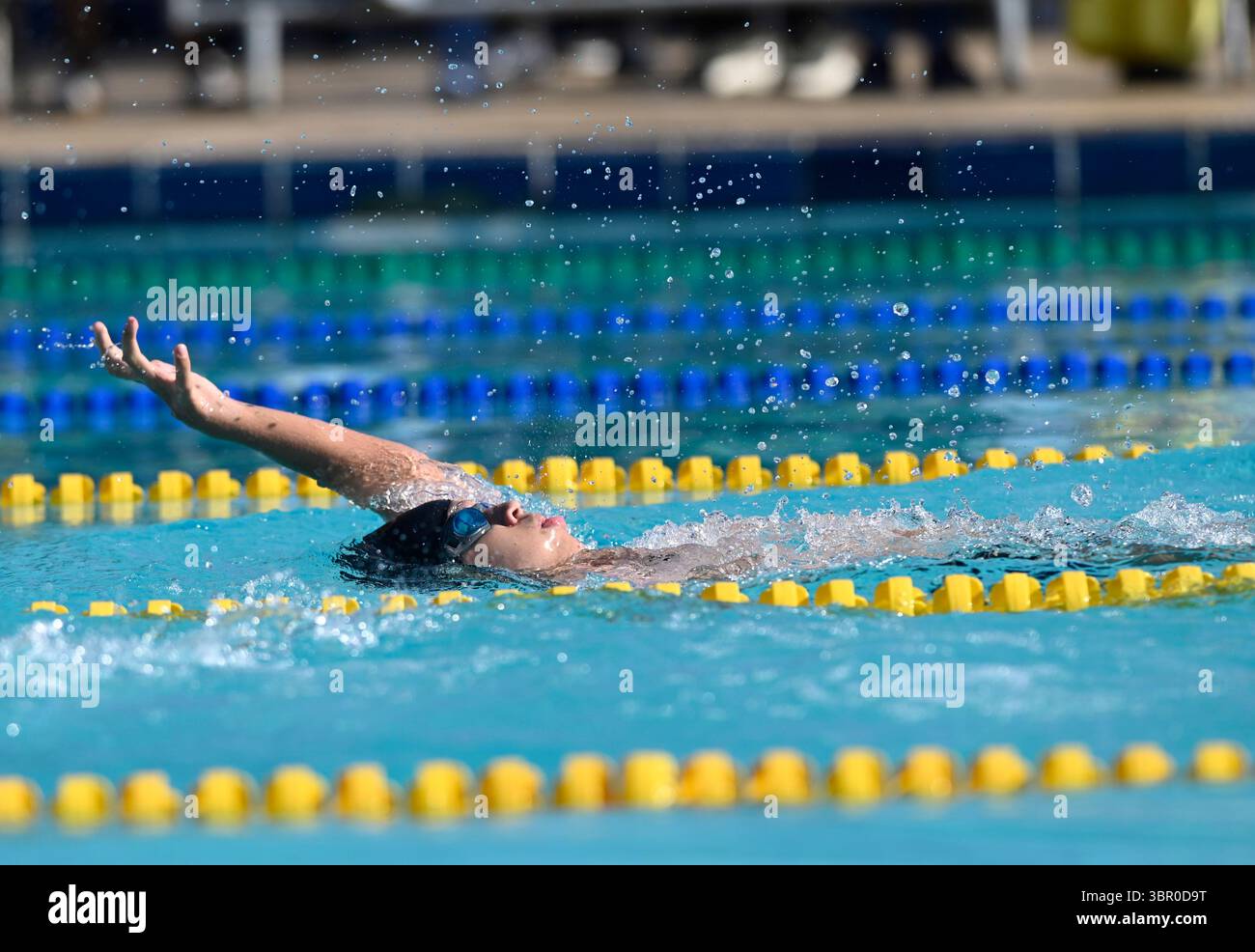 Rio de Janeiro-Brazill 5. Juli 2025, Training mit paralympischen Schwimmsportlern im Cefan-Pool Stockfoto
