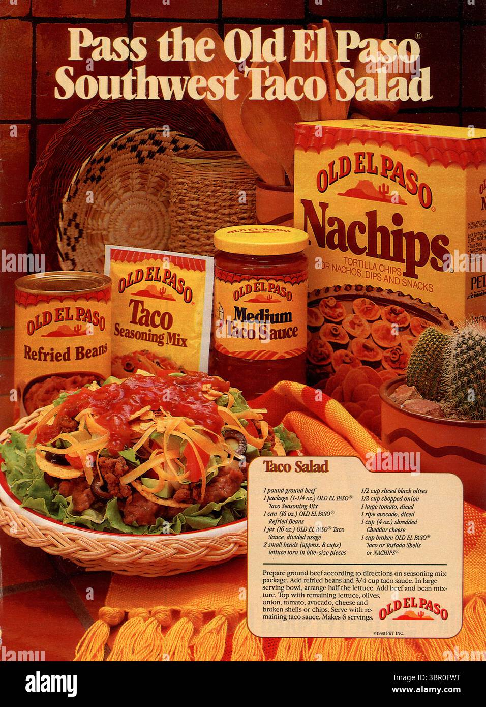 Vintage „Redbook“, Ausgabe Juli 1988, USA Stockfoto