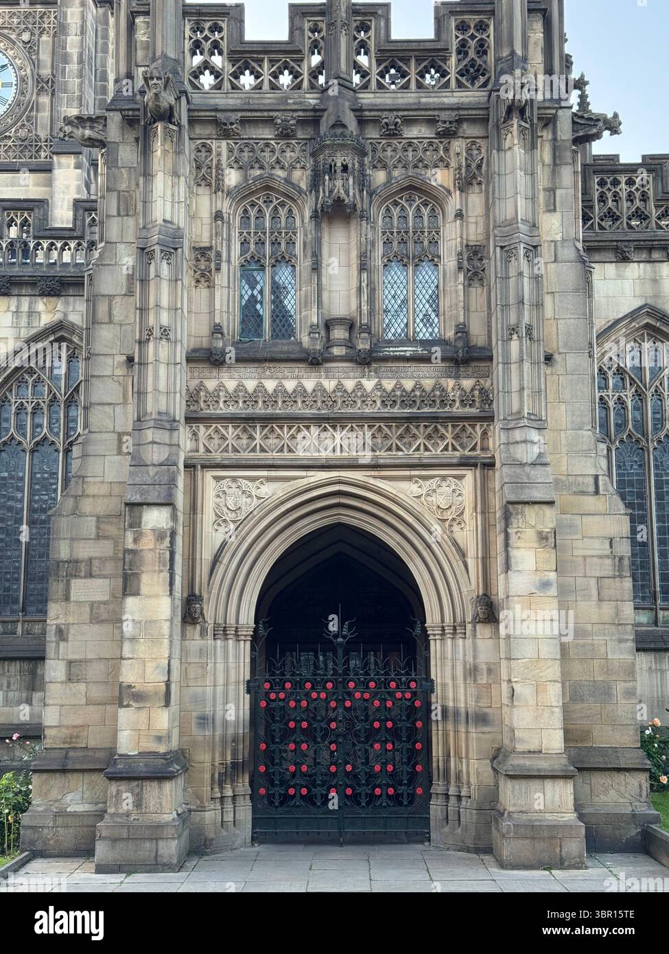 Kathedrale von Manchester, Stadtzentrum von Manchester, England, Großbritannien Stockfoto