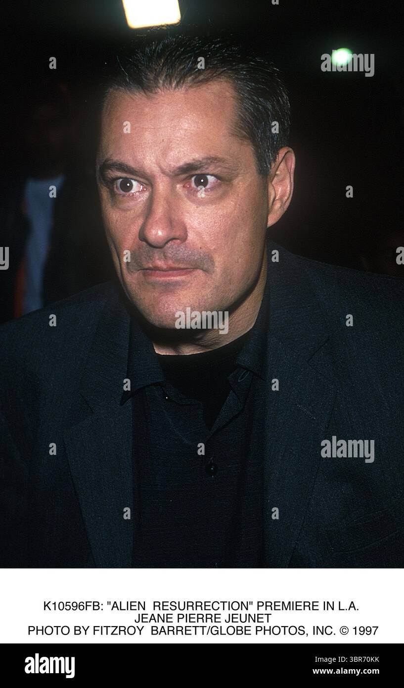 1. JANUAR 2011: K10596FB: PREMIERE VON ALIEN RESURRECTION IN L.A. JEANE PIERRE JEUNET. FITZROY BARRETT/ 1997 (Foto: © Fitzroy Berrett/ZUMA Wire) Stockfoto