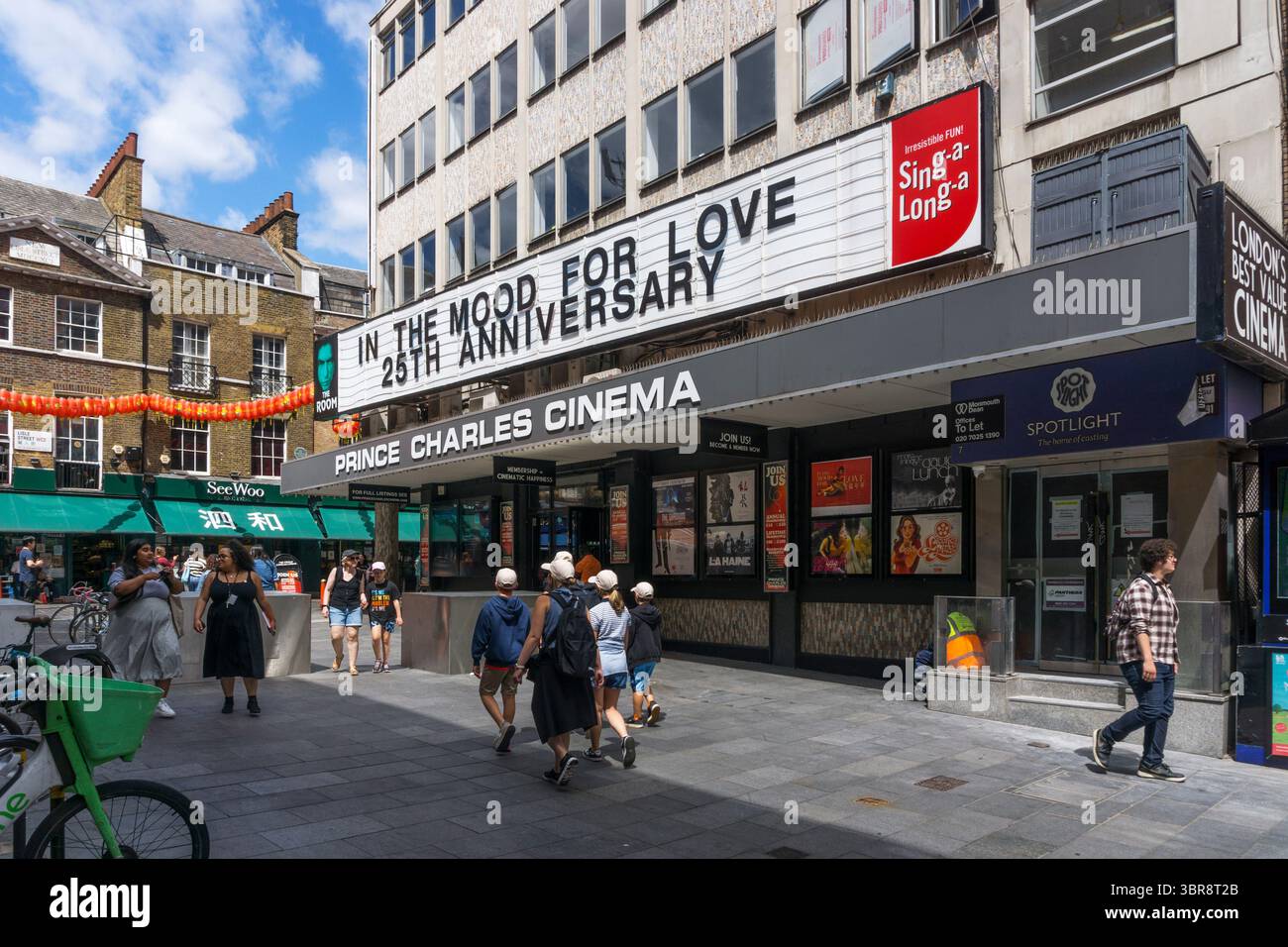 Prince Charles Cinema in Leicester Place, Soho, London. Stockfoto