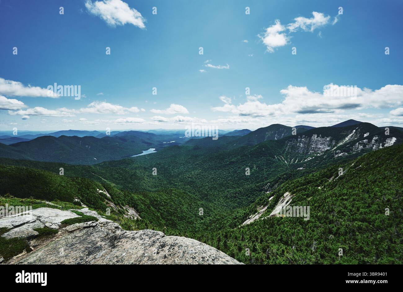 Blick von der Spitze des Gothics Mountain, High Peaks Region ...