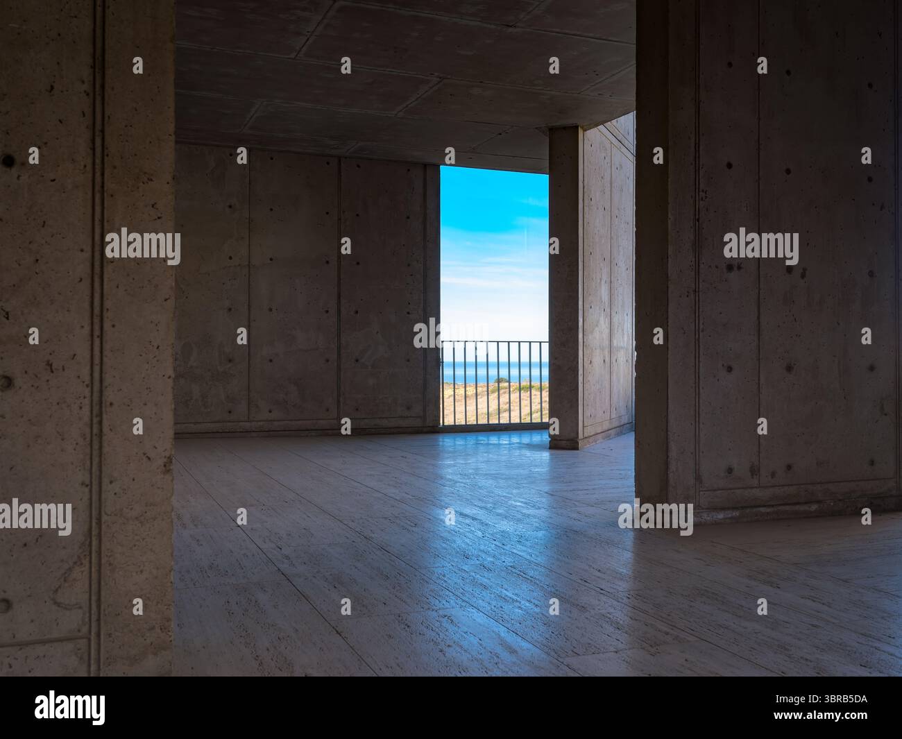 22. Dezember 2017: La Jolla, CA: Das Salk Institute for Biological Studies ist ein weltweit anerkanntes wissenschaftliches Forschungszentrum, das von Jonas Salk gegründet wurde. Stockfoto