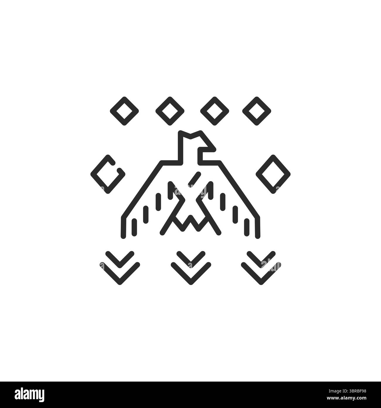 Symbol Für Stammessymbol Stock Vektor