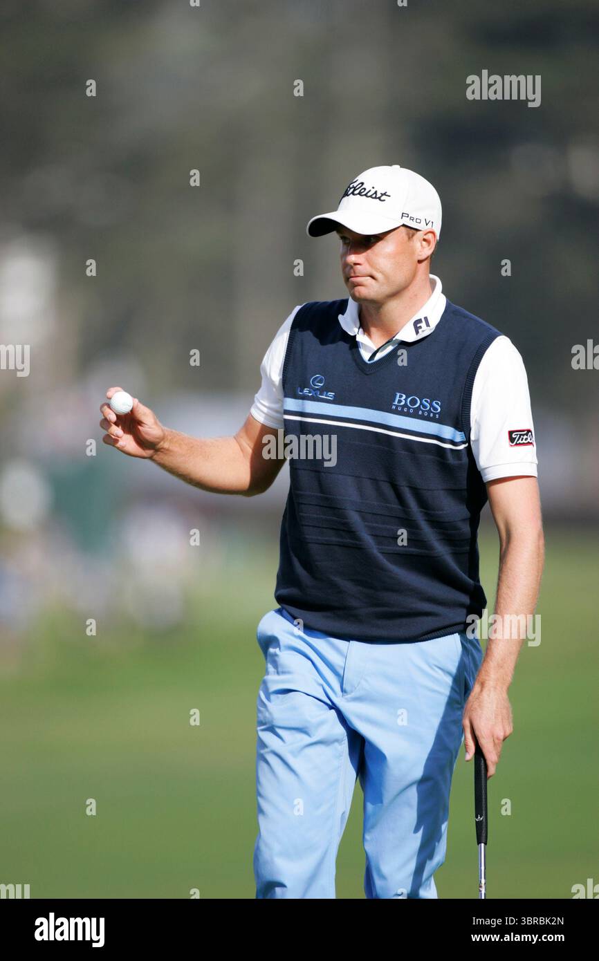 Nick Watney bei den US Open 2012, The Olympic Club, San Francisco California USA, 160612 Picture Credit: Mark Newcombe / www.visionsingolf.com die US Open 2012 fanden vom 14. Bis 17. Juni im Olympic Club in San Francisco, Kalifornien, statt Stockfoto