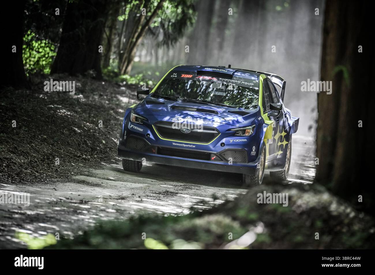 Goodwood Festival of Speed 2025 Forest Rallye Stage Goodwood, England 10/07/2025 Stockfoto