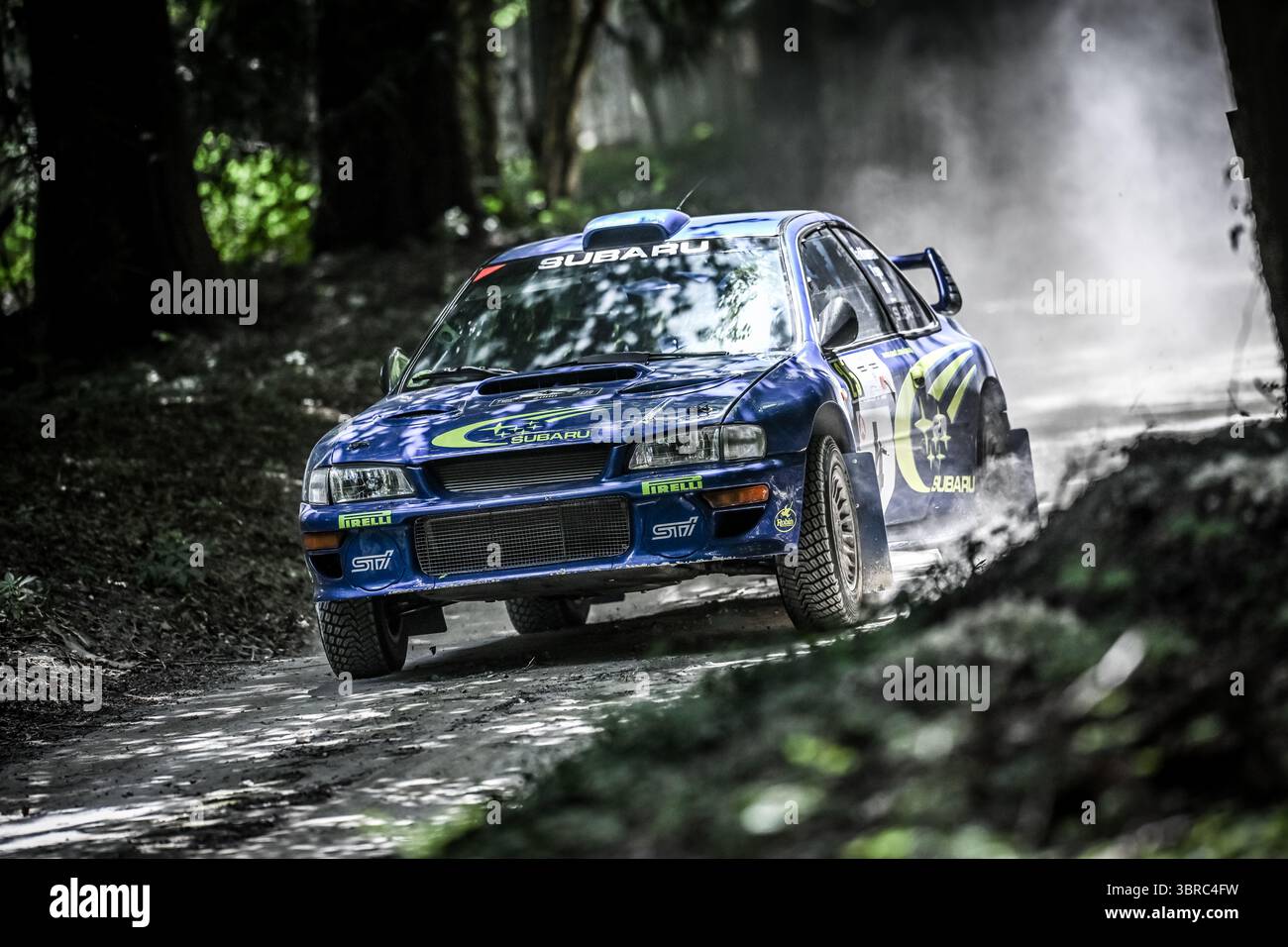 Goodwood Festival of Speed 2025 Forest Rallye Stage Goodwood, England 10/07/2025 Stockfoto