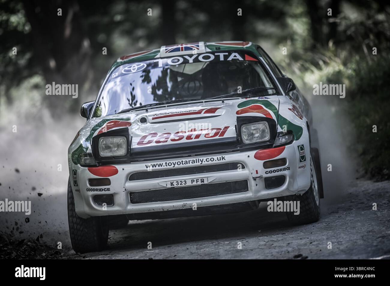 Goodwood Festival of Speed 2025 Forest Rallye Stage Goodwood, England 10/07/2025 Stockfoto