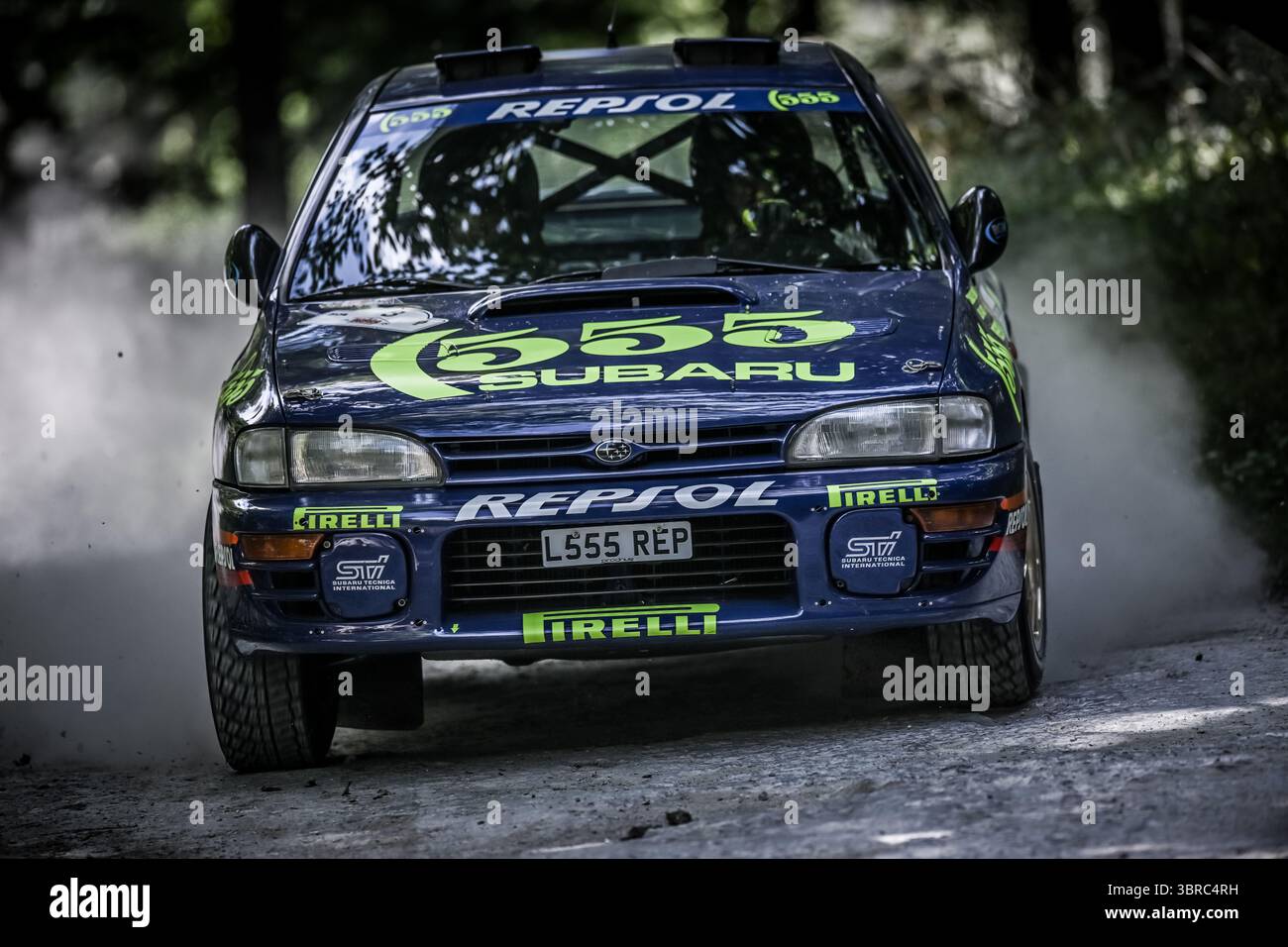 Goodwood Festival of Speed 2025 Forest Rallye Stage Goodwood, England 10/07/2025 Stockfoto