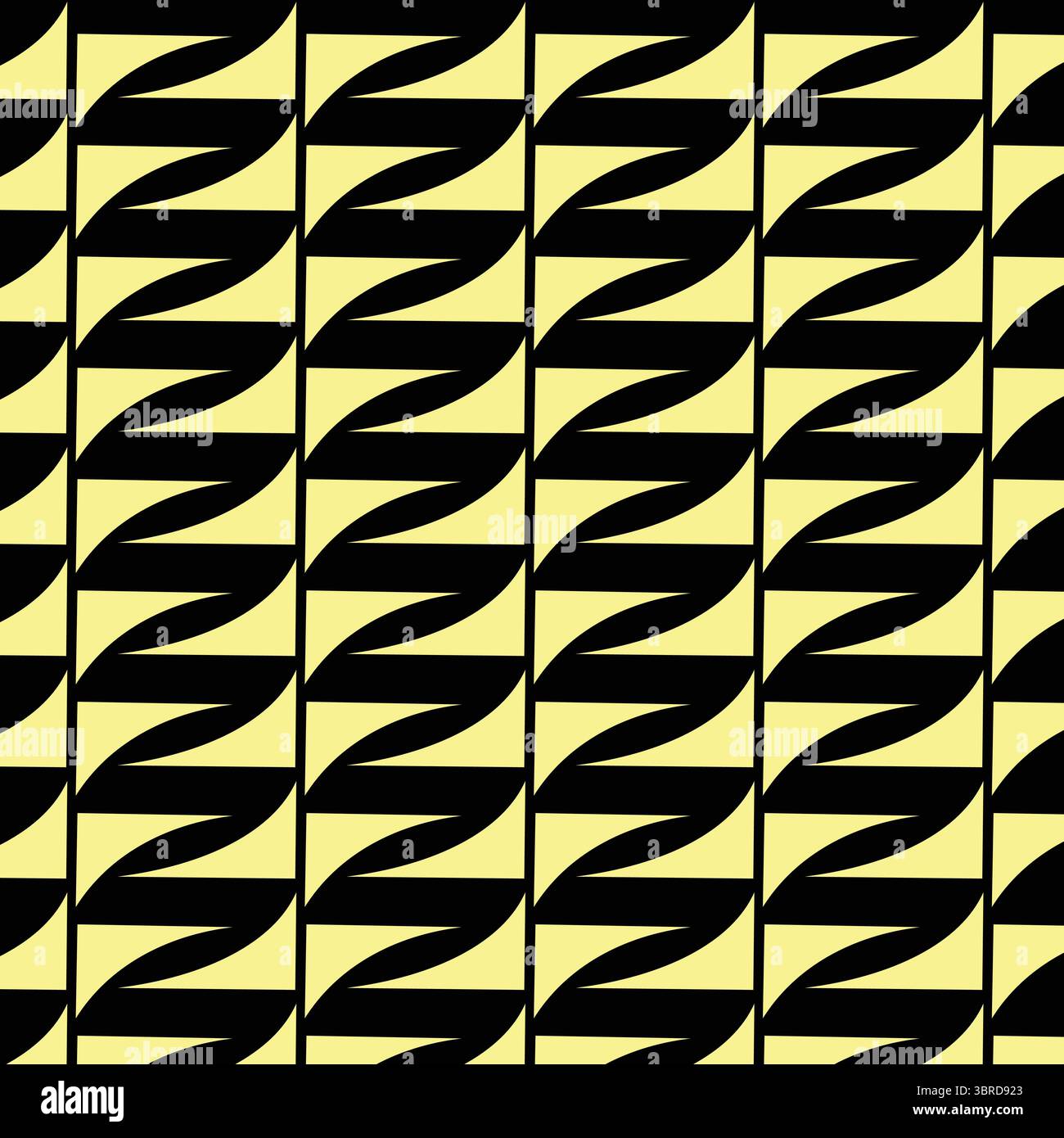 Dynamische, fließende Wellen abstrakter Geometrie erzeugen ein faszinierendes und modernes Bild. Stock Vektor