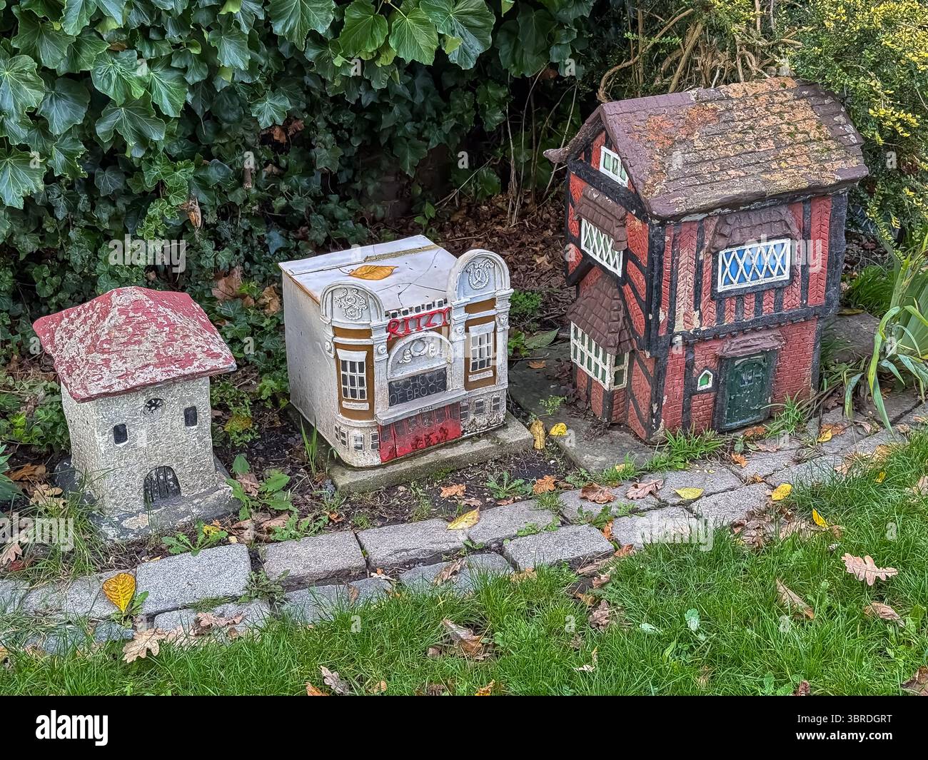 Brockwell Park, London - Smartphone-aufgenommenes Stockfoto