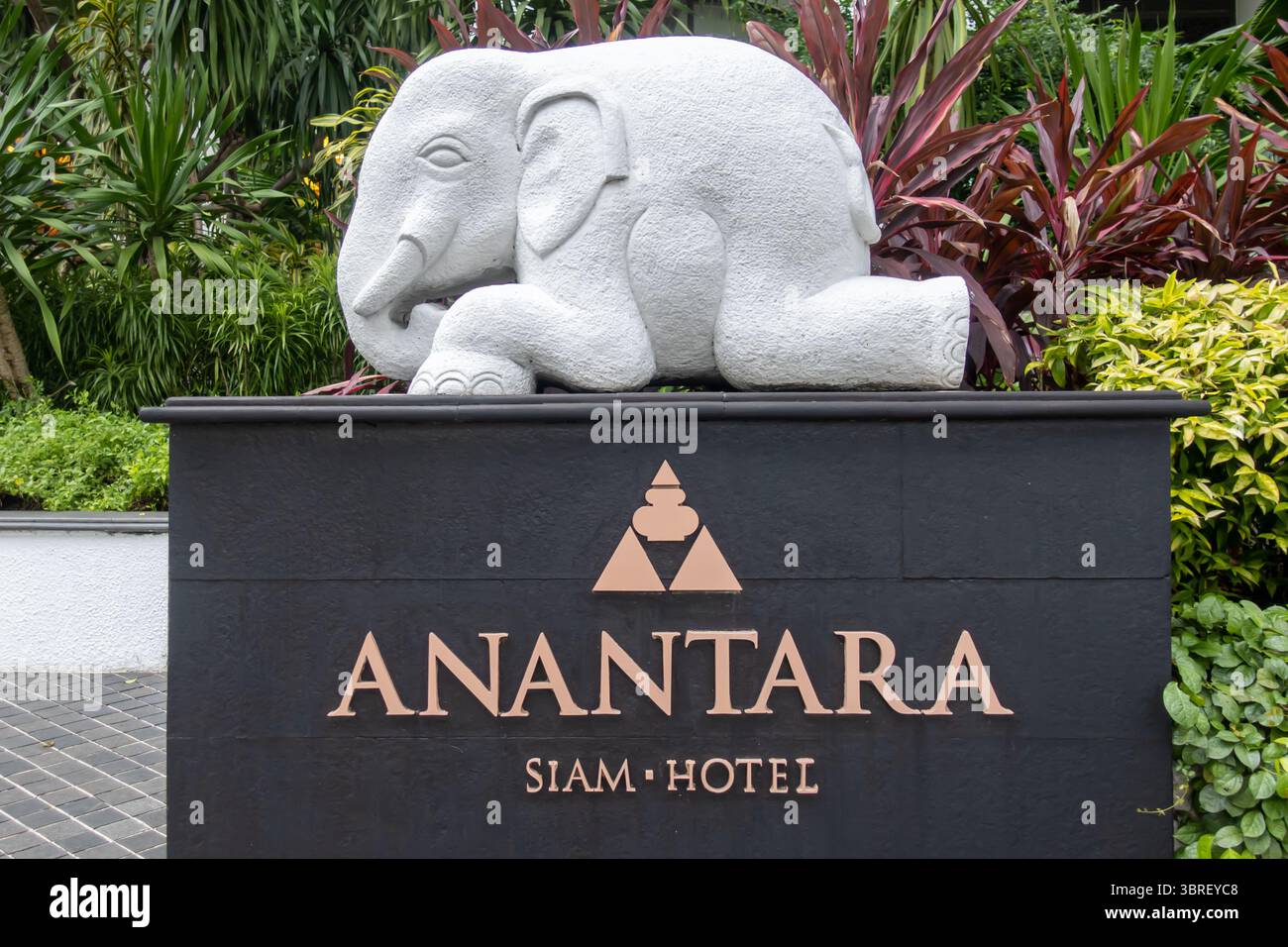 Anantara Siam Bangkok Hotel, Pathum Wan, Bangkok, Thailand Stockfoto