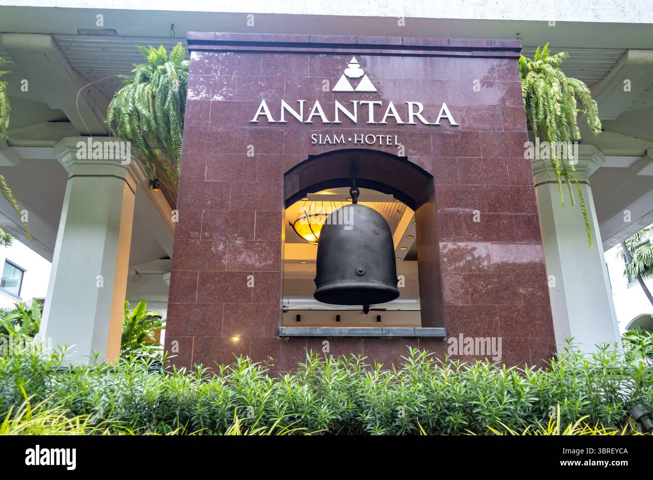 Anantara Siam Bangkok Hotel, Pathum Wan, Bangkok, Thailand Stockfoto