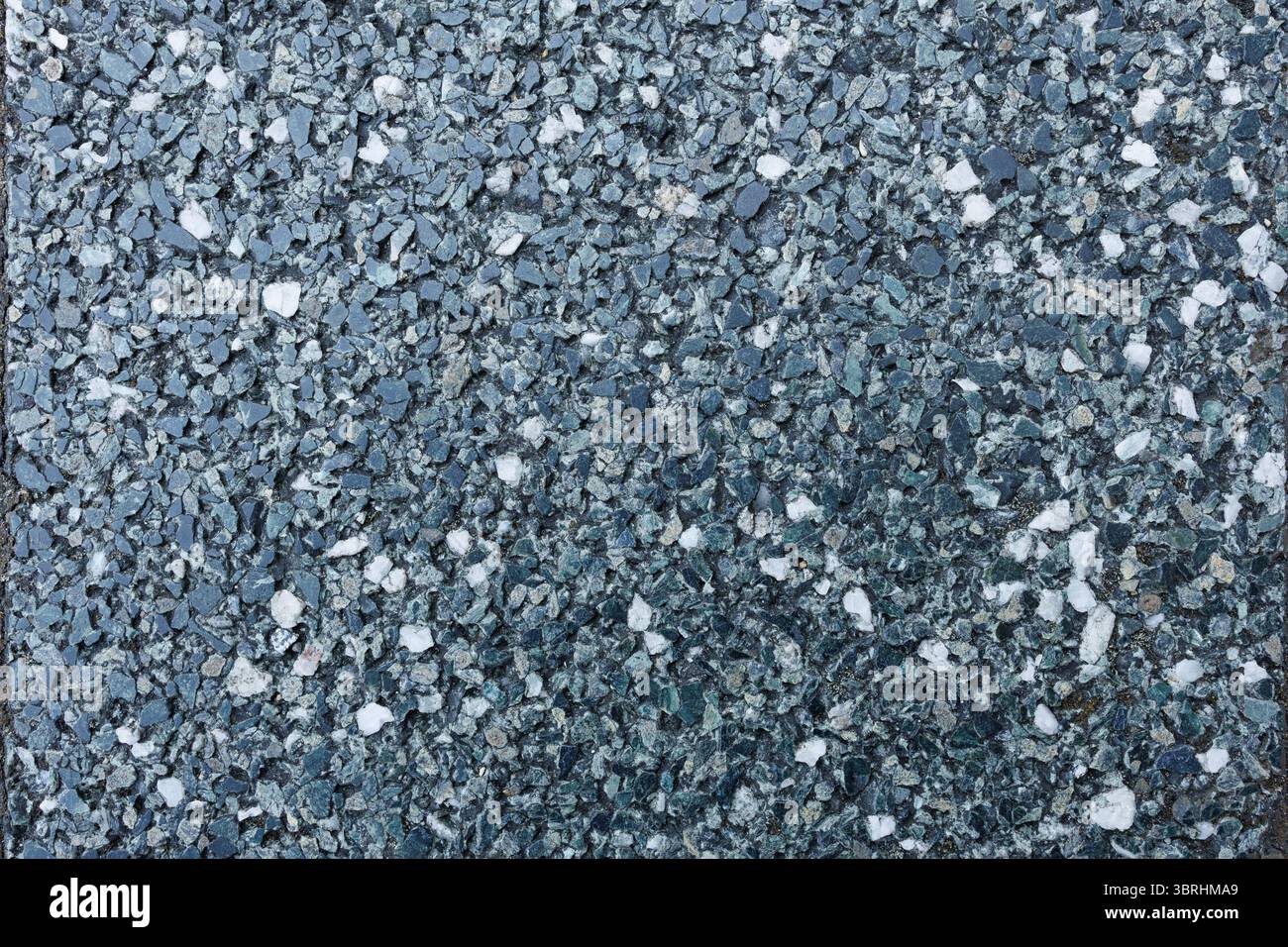 Blaue und weiße Grobfelsoberfläche Stockfoto