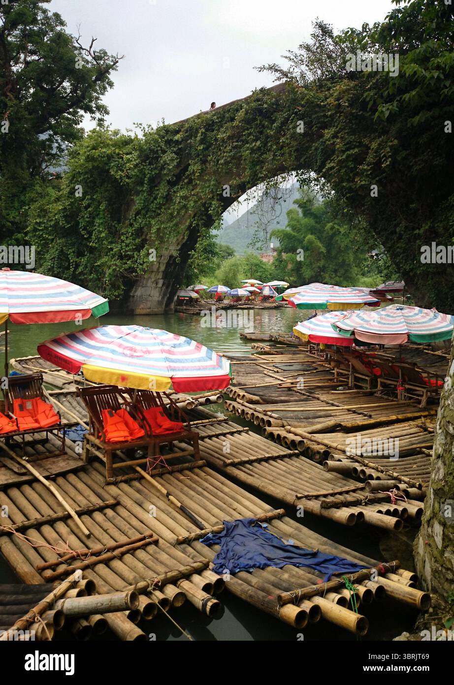 Touristenziel in guilin, wenn Sie china besuchen, um die chinesische Kultur zu lernen Stockfoto