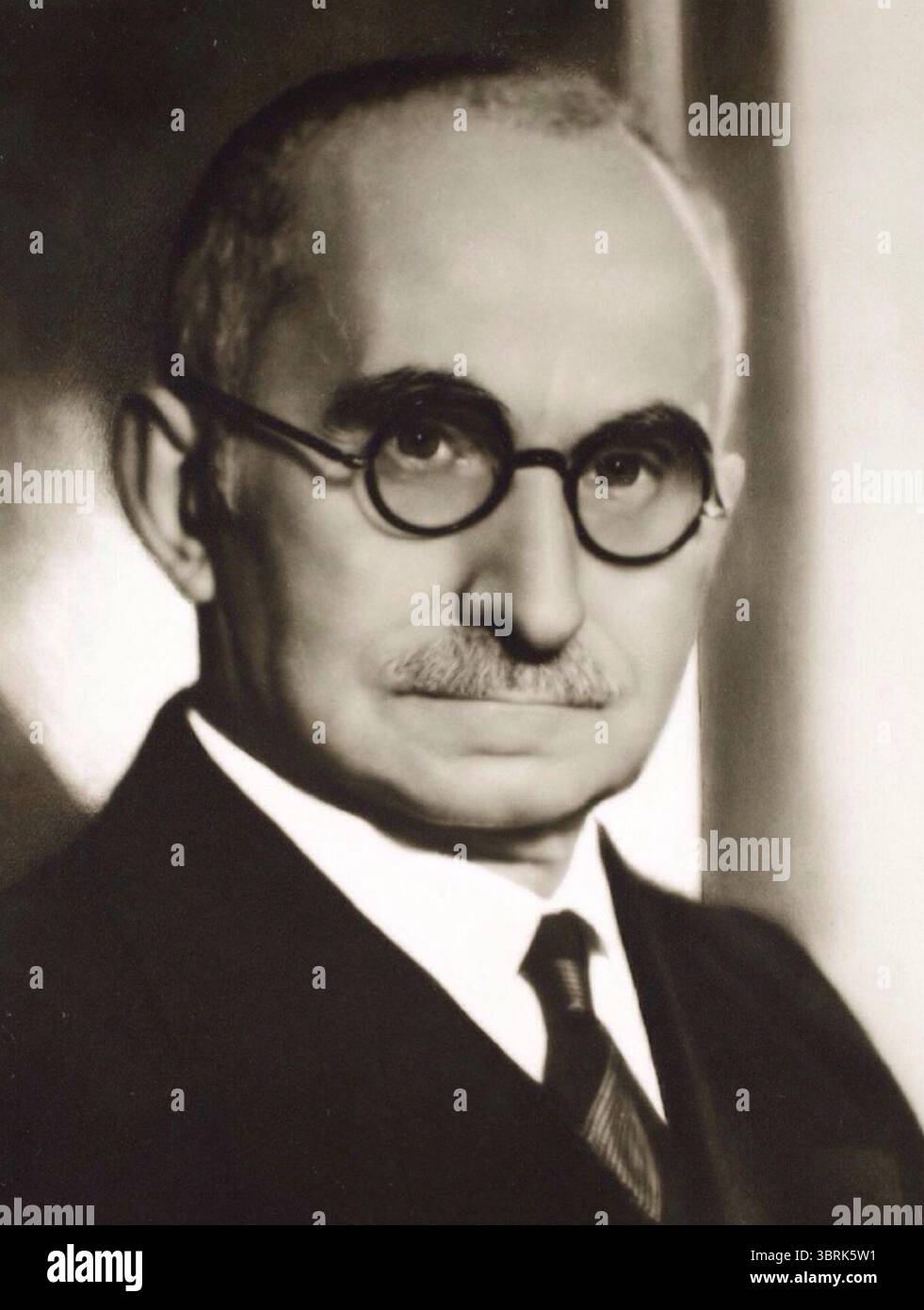 Luigi Einaudi 1948 Porträt (3 x 4 zugeschnitten). Stockfoto