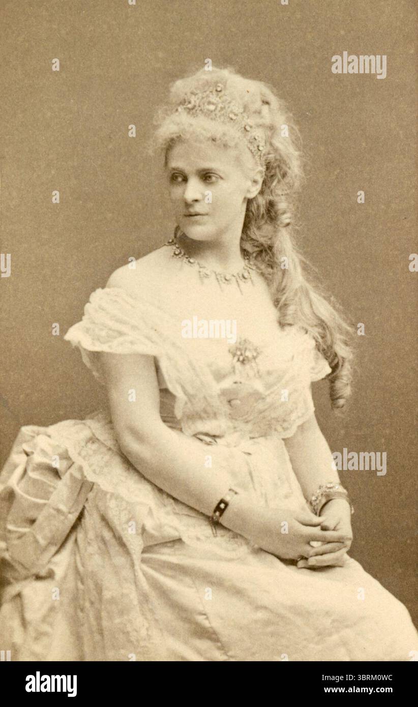 Magda von Dolcke, Porträtt - SMV - H2 116. Stockfoto