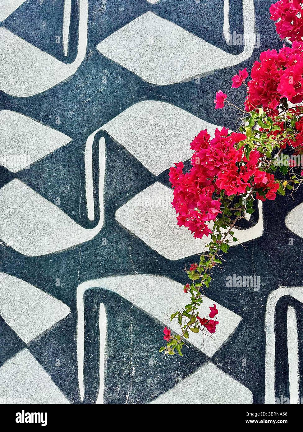 Gelbe Türgrafik - Smartphone-aufgenommenes Stockfoto