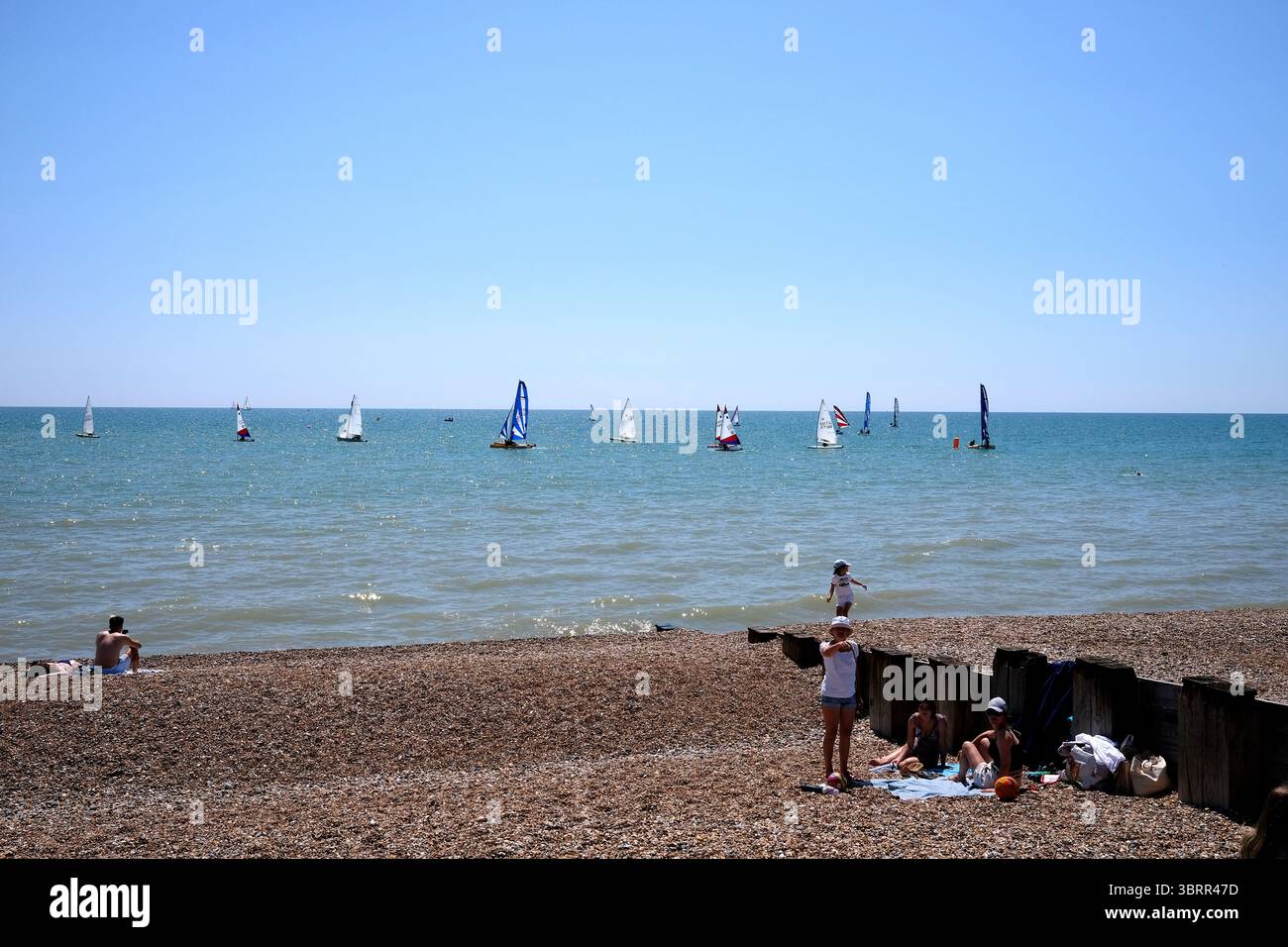 bexhill-on-Sea Seaside Town, East sussex, uk Stockfoto