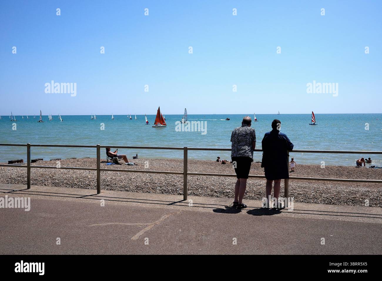 bexhill-on-Sea Seaside Town, East sussex, uk Stockfoto