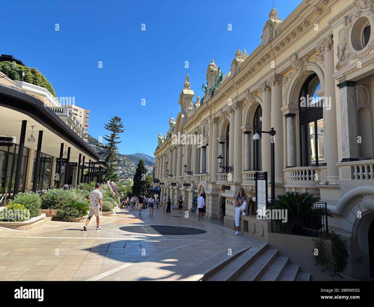 Salon de Jeux Prives Monaco. Stockfoto