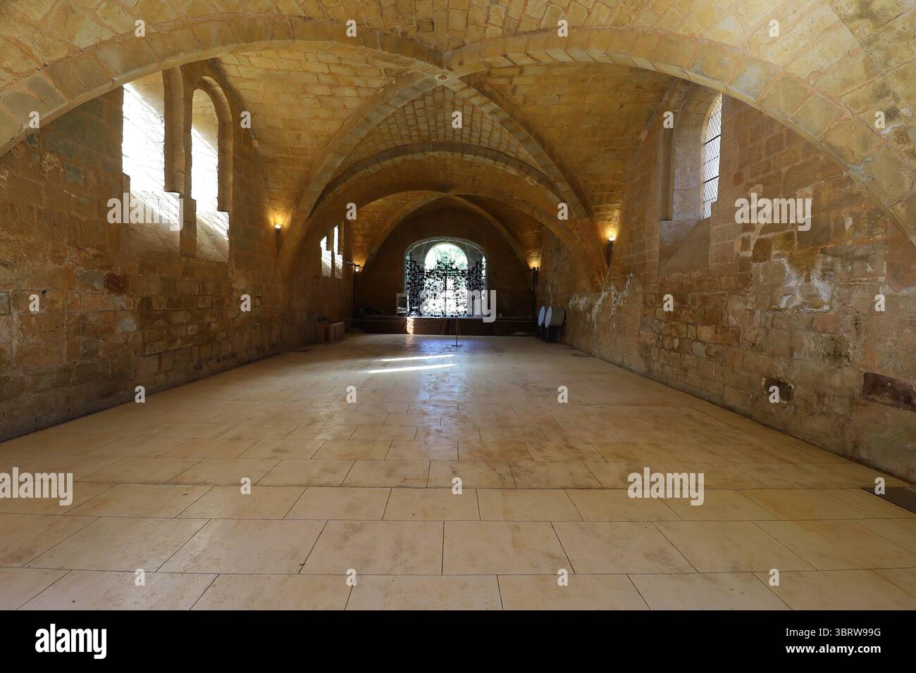 Fontfroide Abbey, Zisterzienserabtei, Stadt Narbonne, Departement Aude, Frankreich Stockfoto