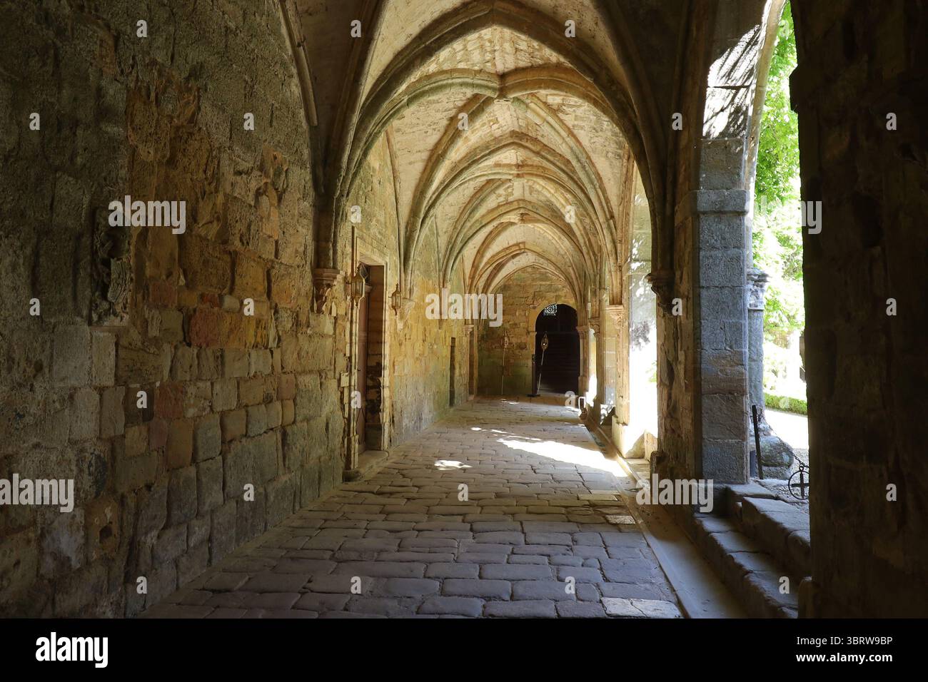 Fontfroide Abbey, Zisterzienserabtei, Stadt Narbonne, Departement Aude, Frankreich Stockfoto