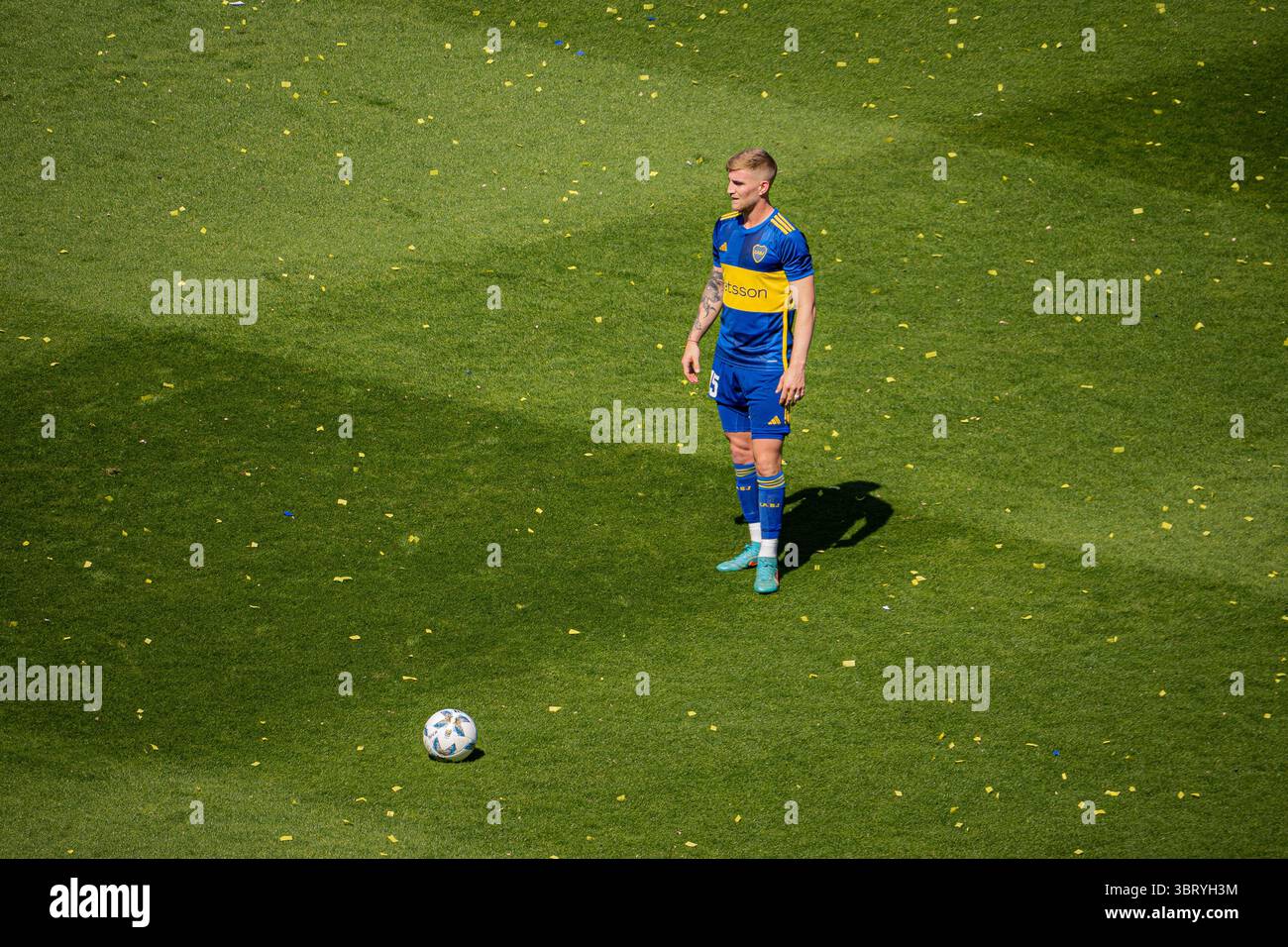 Boca Juniors vs River Plate Stockfoto