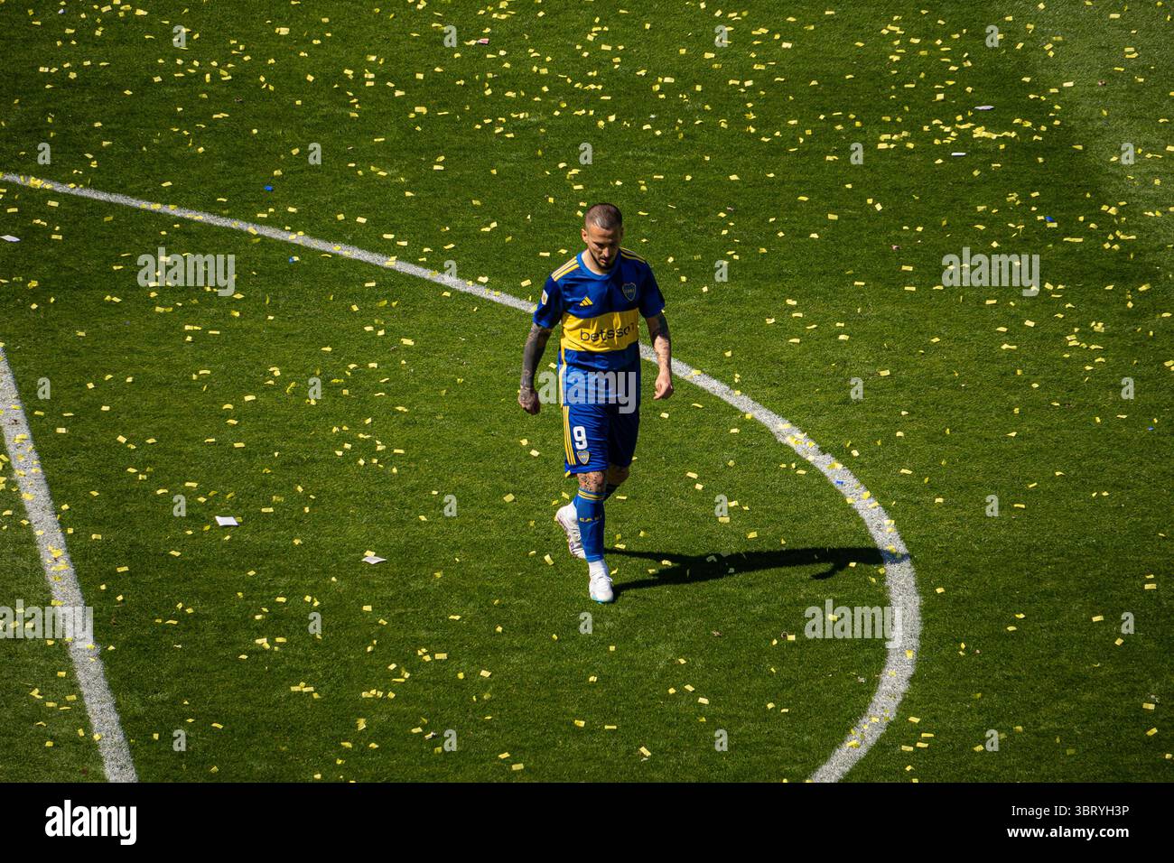 Boca Juniors vs River Plate Stockfoto
