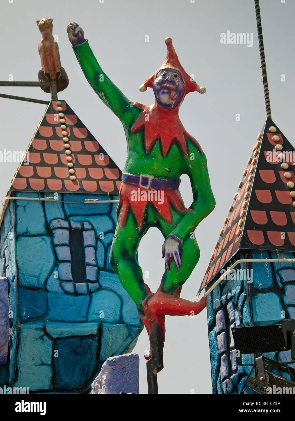 Eine lustige Messe in Südfrankreich Stockfoto