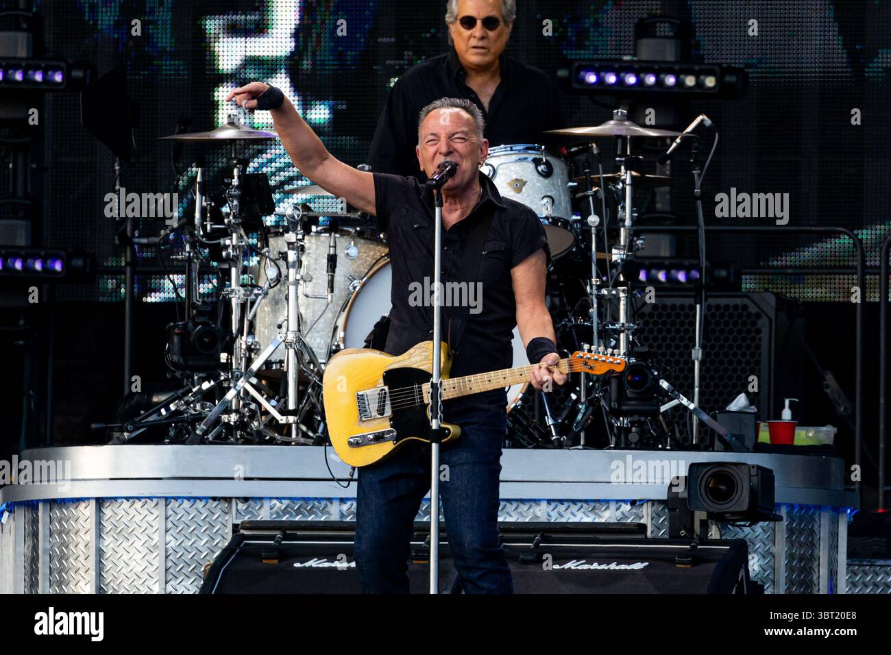 Bruce Springsteen tritt am 25. Juli 2023 live im Autodromo di Monza auf Stockfoto