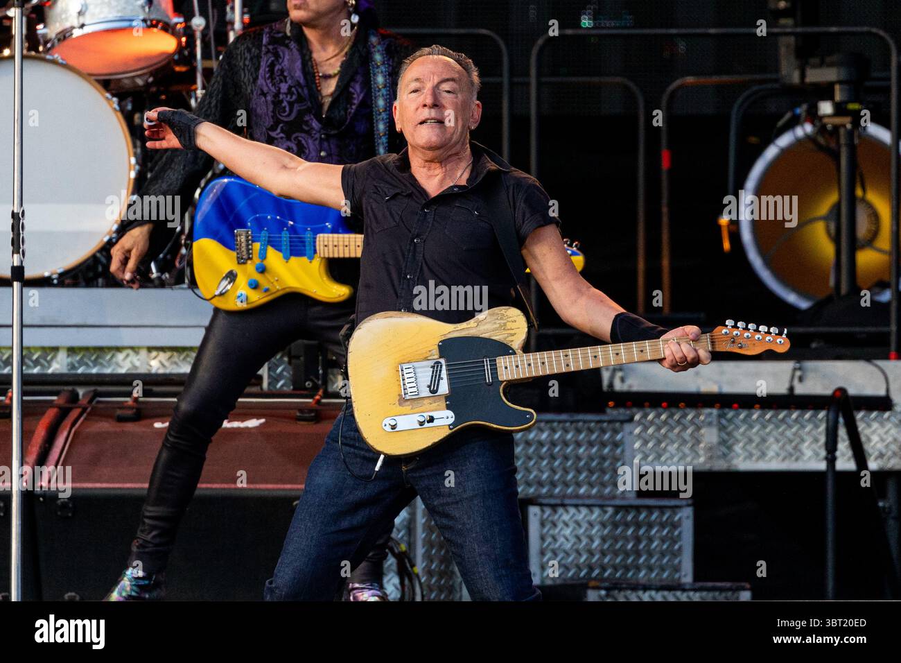 Bruce Springsteen tritt am 25. Juli 2023 live im Autodromo di Monza auf Stockfoto