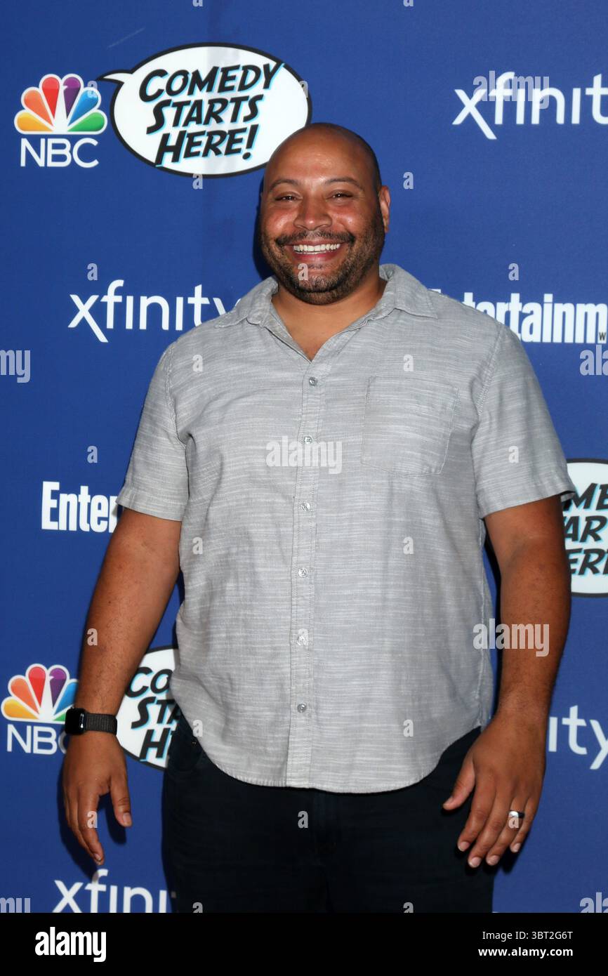 September 2019, Los Angeles, CA, USA: LOS ANGELES - SEP 16: Colton Dunn bei der NBC Comedy Starts Here Event im NeueHouse am 16. September 2019 in Los Angeles, CA (Credit Image: © Kathy Hutchins via ZUMA Wire) Stockfoto