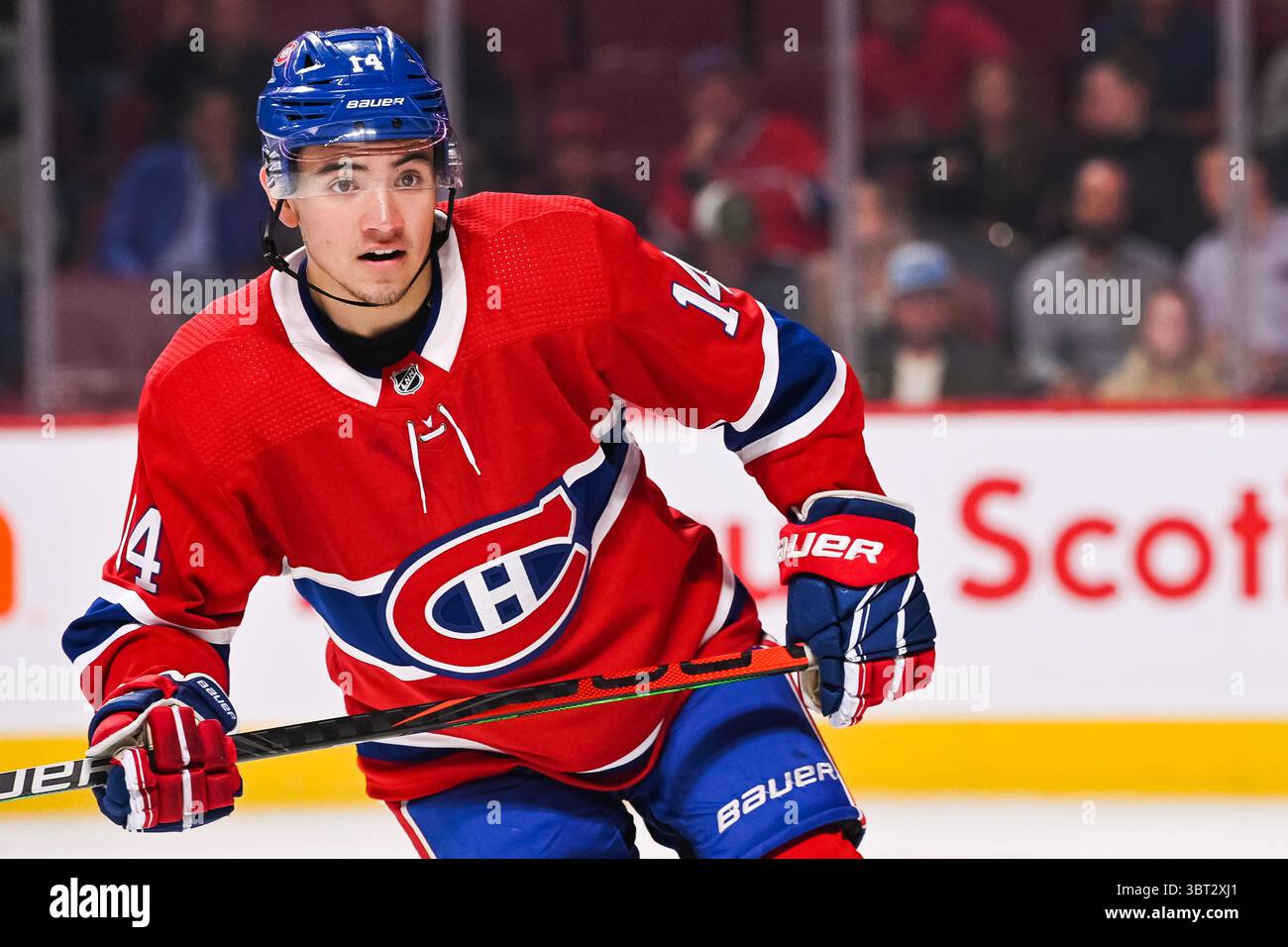 19. September 2019: Nick Suzuki (14) während des Spiels der Florida Panthers im Bell Centre in Montreal, Quebec. David Kirouac/CSM(Credit Image: &Copy; David Kirouac/CSM via ZUMA Wire) Stockfoto