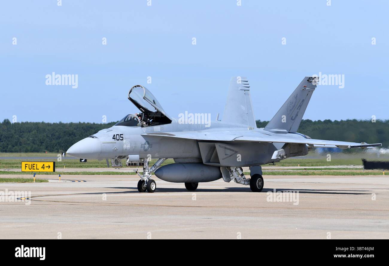 September 20, 2019, Virginia Beach, Virginia, USA: 2019 Oceana Air Show kommt zu Naval Air Station Oceana in Virginia Beach, Virginia am 20. September 2019.. Foto © Jeff Moore (Credit Bild: © Jeff Moore/ZUMA Draht) Stockfoto