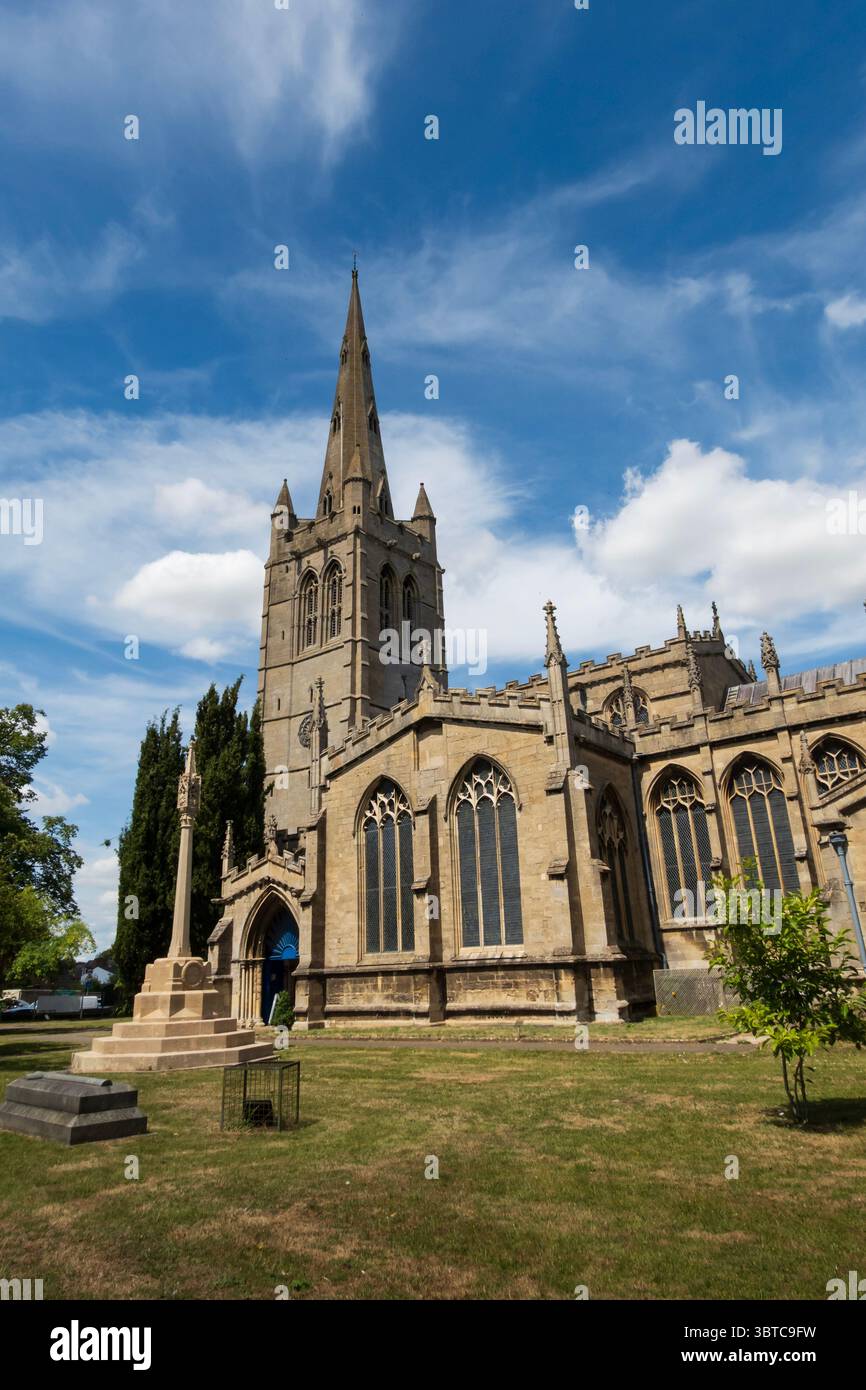 Anglikanische Kirche All Saints, Oakham, Rutland, England Stockfoto