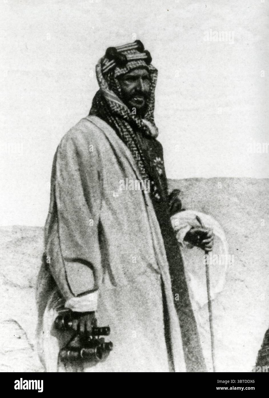 Abdulaziz Ibn Saud , der erste König und Gründer Saudi-Arabiens . 31. März 1917 Stockfoto